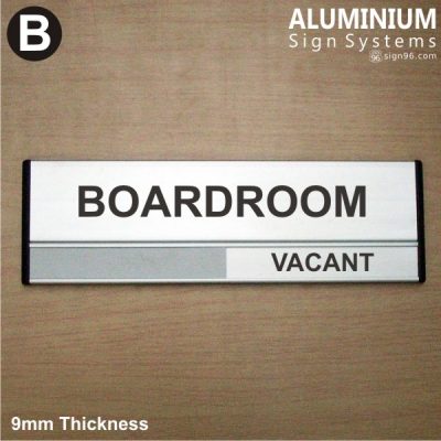 Aluminium Slider Office Boardroom Exam Waiting Room Door Signs DOR-823 ...