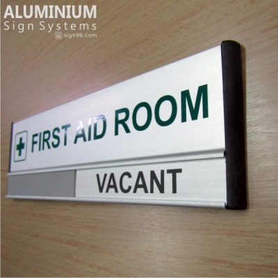 Aluminium Slider First AID Room Door Signs DOR-823 – sign96