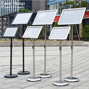 Easy Snap Poster Frame Display Stand 09