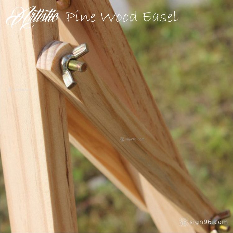 FWE-001 Pine Wood Easel 05