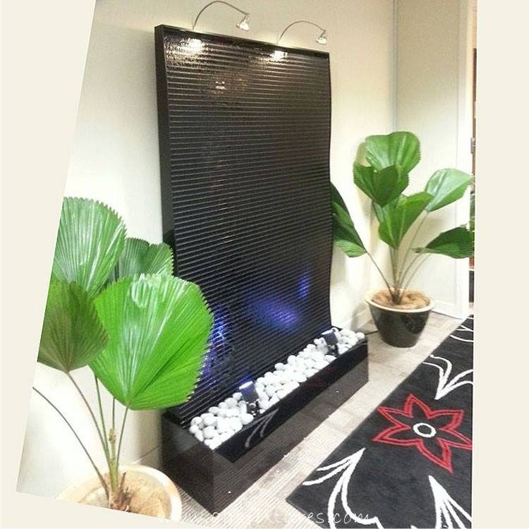 Contemporary Modern Indoor Waterfall Fountain 1250mm x 2000mm – sign96