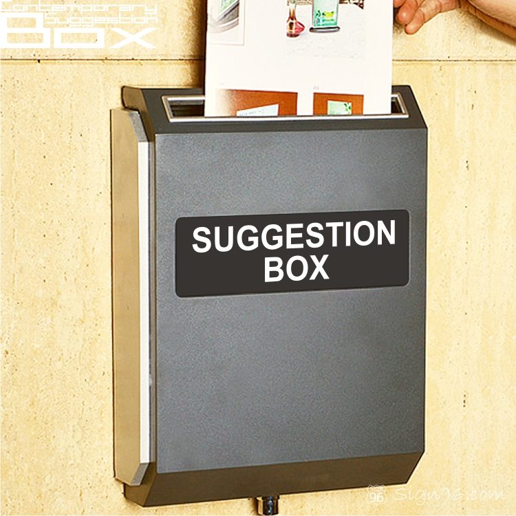 MLB-404 Contemporary Suggestion Box 02