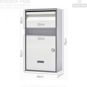 Parcel Pal Family Express Box Drop Mailbox Letterbox Malaysia Home Decor MLB-635